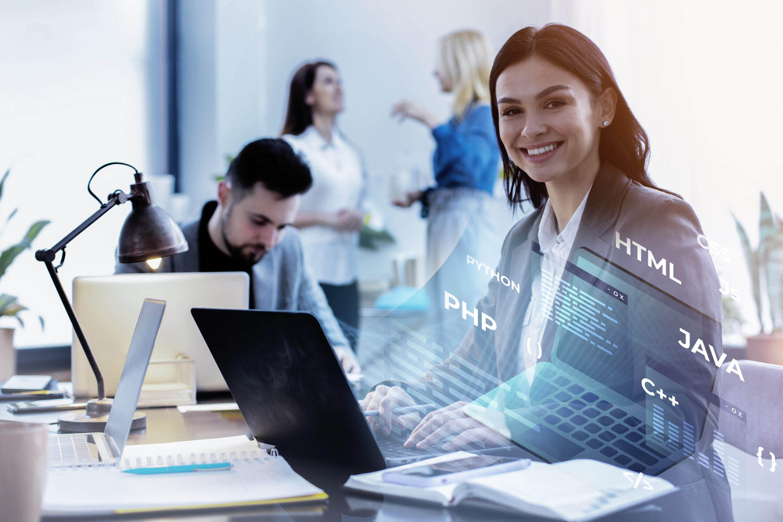 professional-working-on-computer-in-office-samarthana-image