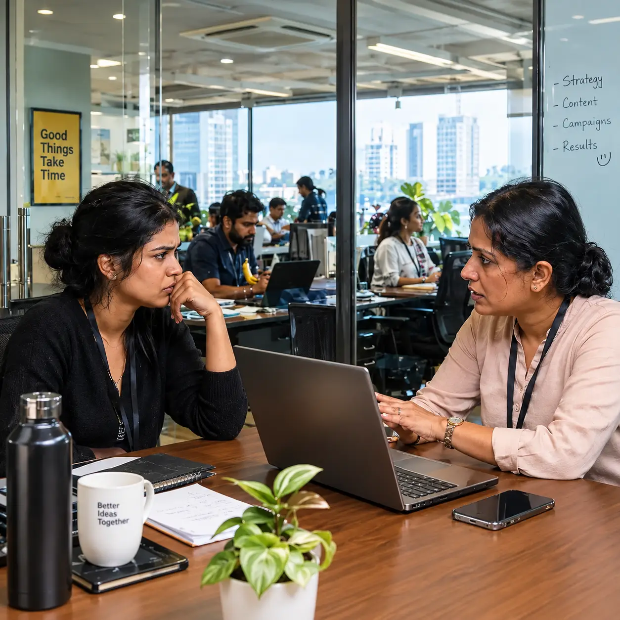 colleagues-collaborating-at-office-table-samarthana-image