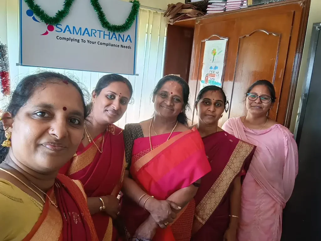 women-staff-celebrating-together-samarthana